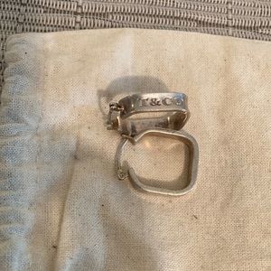 Tiffany & Co 925 silver hoops
